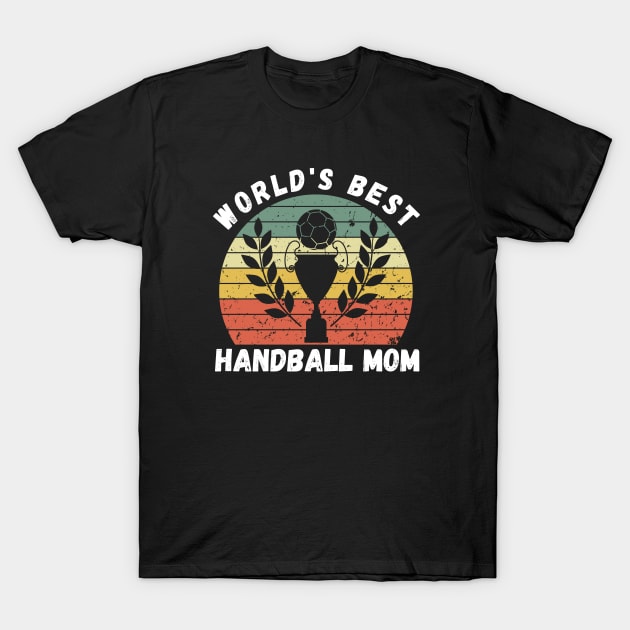 Best Handdall Mom T-Shirt by footballomatic